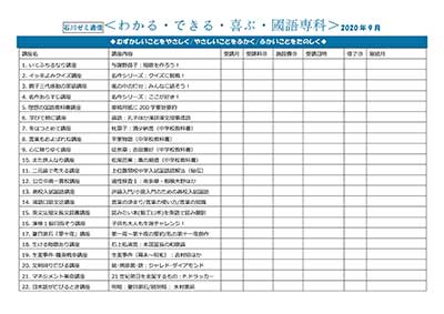 わかる・できる・喜ぶ・國語専科
