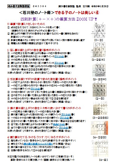 石川ゼミ通信 1/23号
